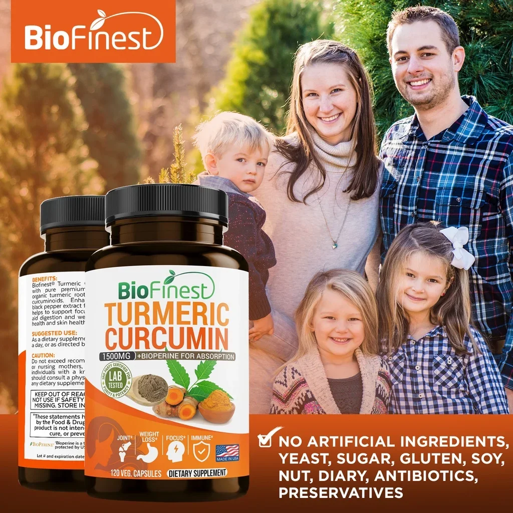 Biofinest Curcumina 1500 Mg 95 - Turmeric Curcumin Capsule recensione e prezzo